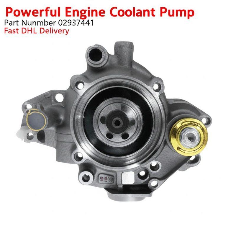 Мощный насос охлаждающей жидкости двигателя для генераторных комплектов Часть No 02937441 Быстрая доставка DHL